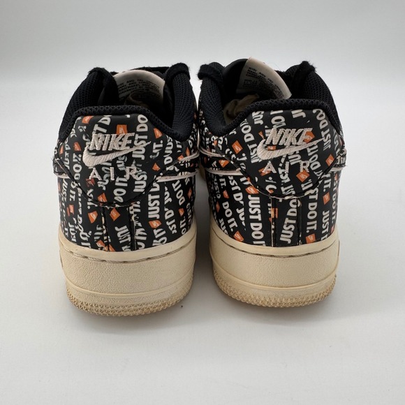 Nike Air Force 1 Low‎ '07 LV8 Just Do It Kids AOP Sneakers Shoes 7Y Streetwear - Picture 4 of 12